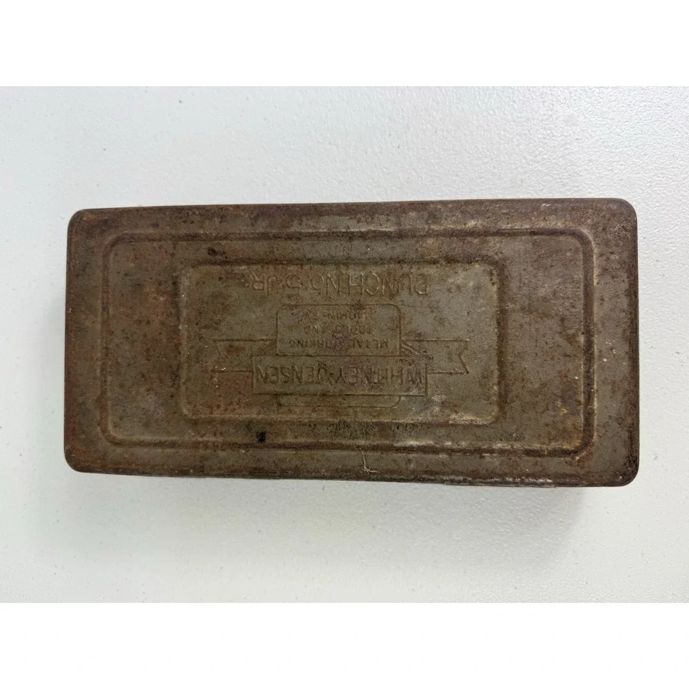 ROPER WHITNEY NO. 5 JR USA HAND PUNCH SET METAL BOX SHEET METAL